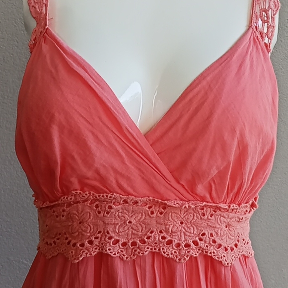 SABRA beautiful crochet dress size 8 - Picture 2 of 8